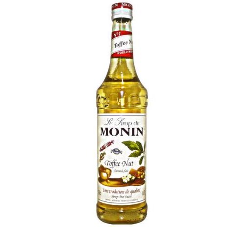 Sirô Toffee Nut hạt kẹo bơ hiệu MONIN - chai 70CL