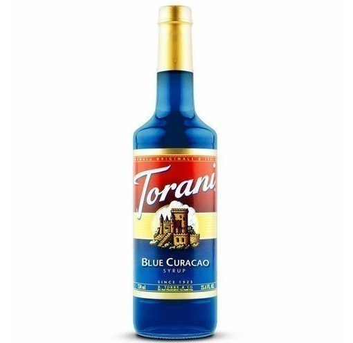 Sirô Torani Blue Curacao - chai 750ml