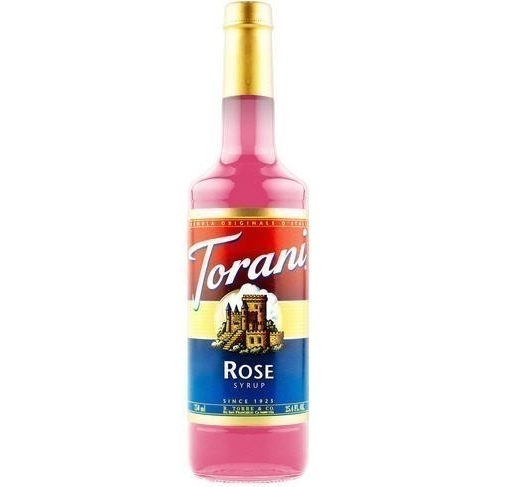 Sirô Hoa hồng Torani Rose - chai 750ml