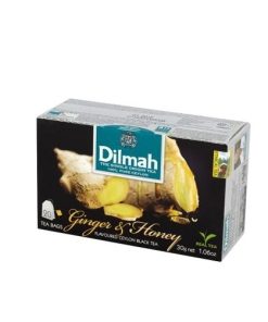 Trà gừng mật ong hiệu Dilmah - hộp 30g/20 túi lọc