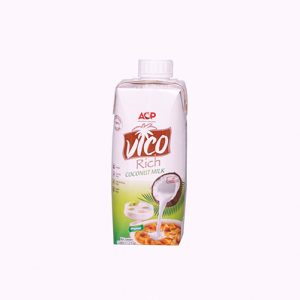 Nước cốt dừa UHT VICO RICH hiệu ACP - hộp 330ml