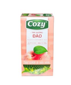Trà hương đào hiệu Cozy - hộp 40g