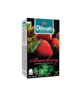 Trà vị Dâu tây hiệu Dilmah - hộp 30g/20 túi lọc