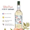 Siro Giffard vi đào trắng - chai 1L