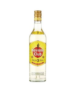 Rượu Rhum Havana Club Anejo 3 Anos vàng - chai 75cl