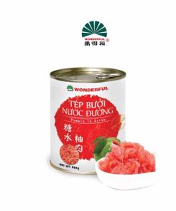Tép bưởi ngâm siro hiệu WONDERFUL - hộp 850g