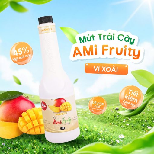 Mứt Xoài Ami Fruity – chai 1kg