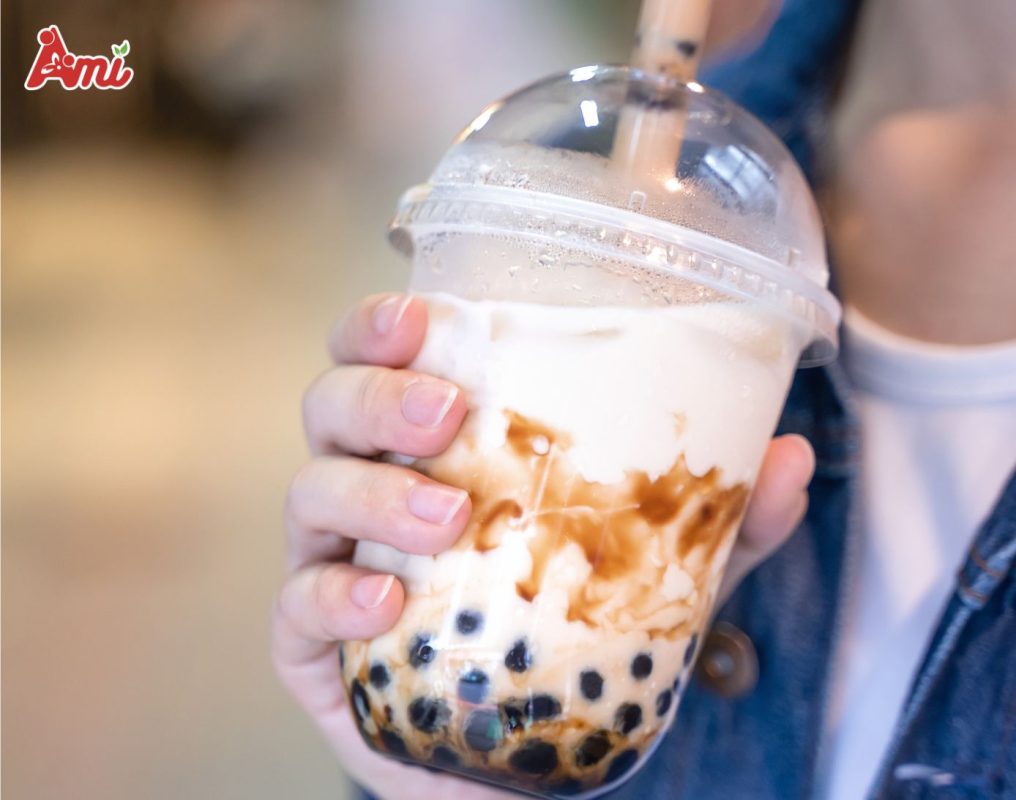 Sữa tươi trân châu đường đen ngon tuyệt vời